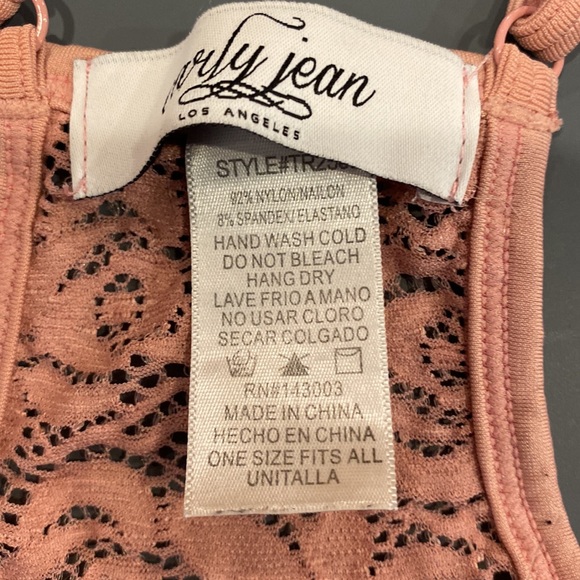 Carly Jean bralette in pink OSFM - Picture 2 of 2